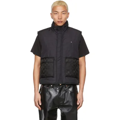 Misbhv Black Nylon Vest