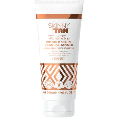 Skinny Tan Tan And Tone Wonder Serum Gradual Tanner 200ml