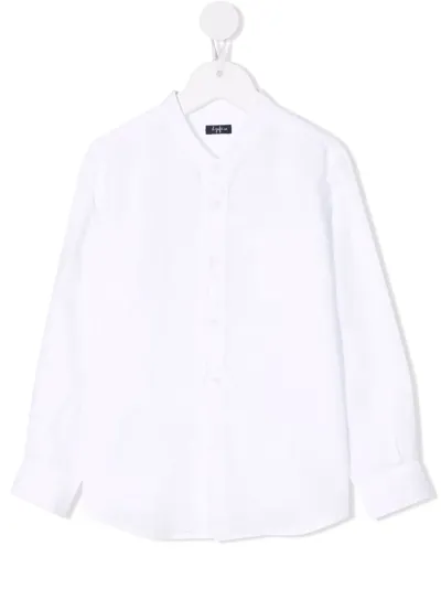 Il Gufo Kids' White Cotton Shirt With Corena Collar