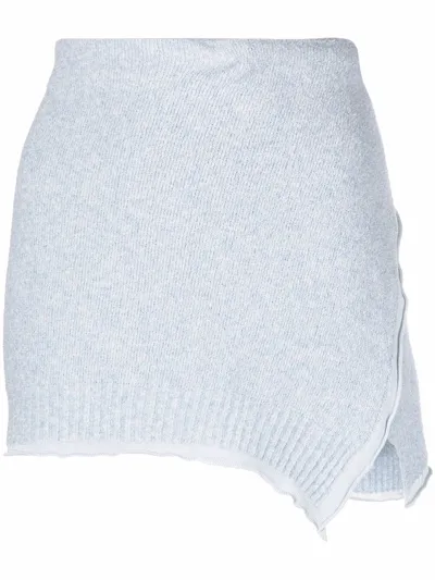 Jacquemus La Jupe Bagnu Mini Skirt In Blue