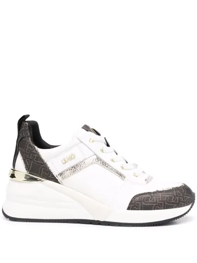 Liu •jo Alyssa 1 Panelled Sneakers In White