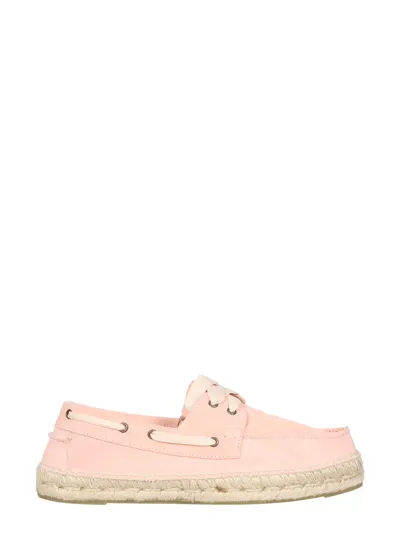 Manebi Boat Espadrillas In Pink