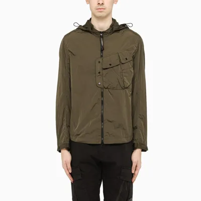 C.p. Company Dark Green Nylon Field Jacket