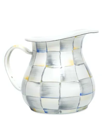 Mackenzie-childs Sterling Check Creamer In No Color