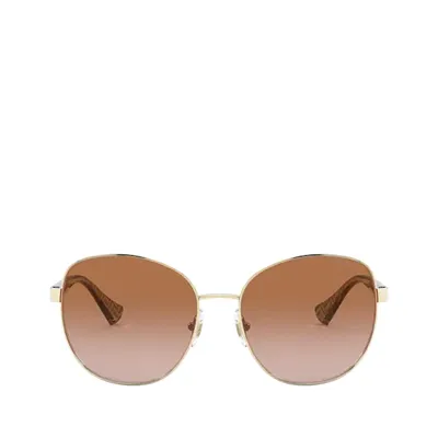 Ralph Ra4131 Shiny Pale Gold Female Sunglasses