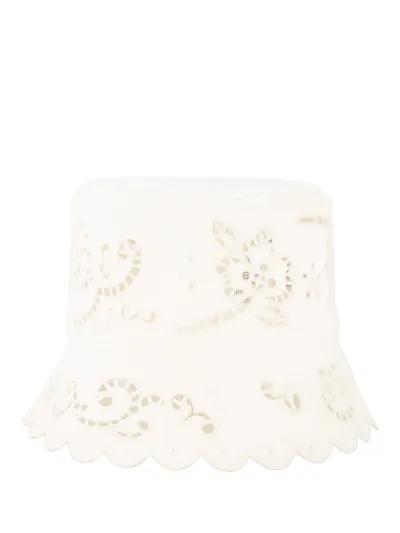 Dolce & Gabbana Kids Hat For Girls In White