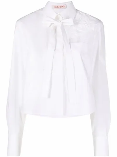 Valentino White Cotton Shirt