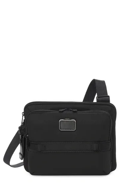 Tumi Alpha Bravo Service Crossbody Bag In Black