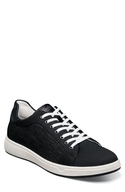 Florsheim Heist Knit Sneaker In Black