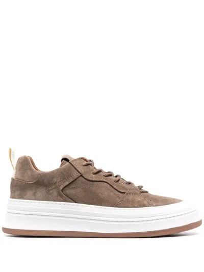 Buttero Circolo Low-top Sneakers In Braun