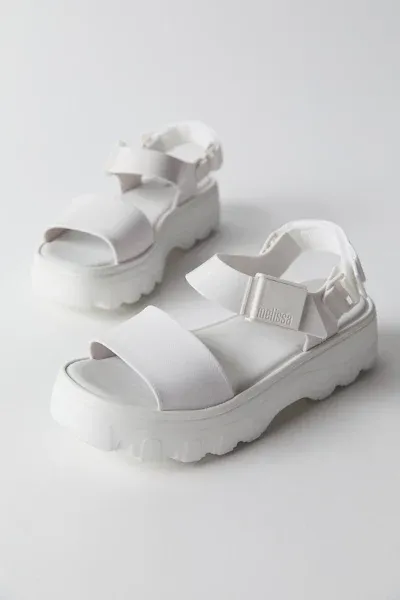 Melissa Shoes Kick Off Platform Sandal In White