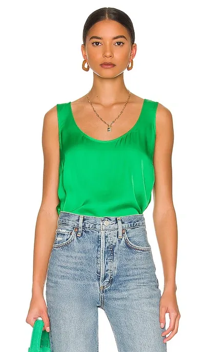 Velvet By Graham & Spencer Darla Top In Green