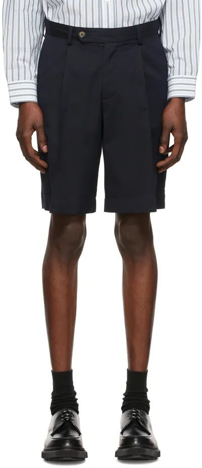 Mfpen Leisure Twill Bermuda Shorts In Blue