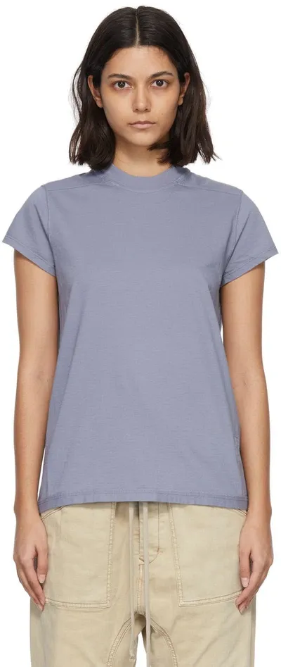 Rick Owens Drkshdw Purple Organic Cotton T-shirt In Lilac