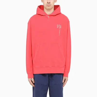 President's Coral Sweatshirt Hoodie In Red