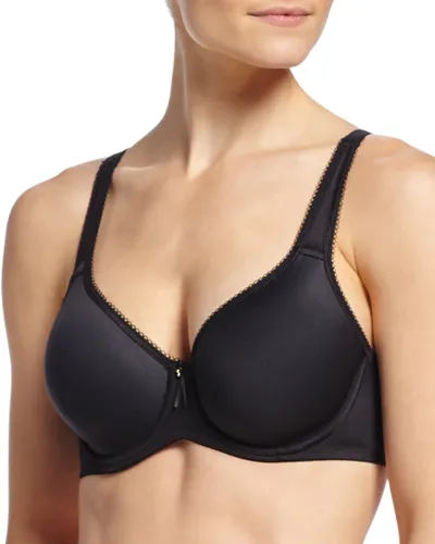 Wacoal Basic Beauty Full-figure Contour Spacer Bra In Black