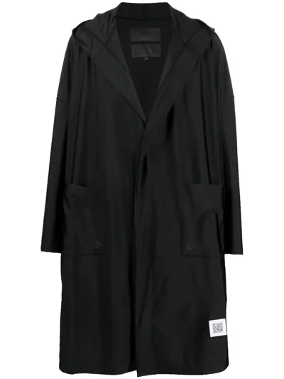 Fumito Ganryu Logo-patch Rain Coat In Black