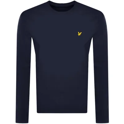 Lyle & Scott Lyle And Scott Long Sleeve T Shirt Navy In Z99 Navy