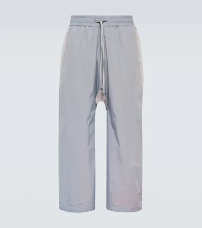 Byborre Grey Weightmap Cropped Track Pants