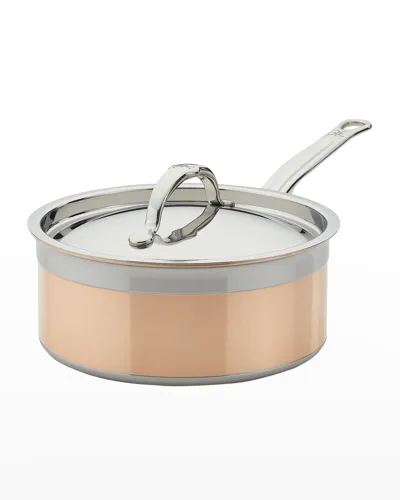 Hestan Copperbond 3-qt Covered Saucepan