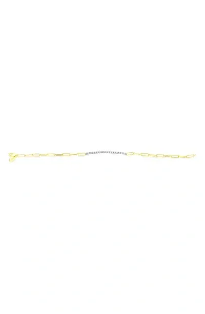 Meira T Diamond Bar Bracelet In Gold