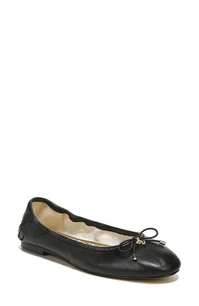 Sam Edelman 'felicia' Flat In Black Leather