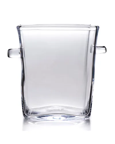 Simon Pearce Woodbury Ice Bucket In Clear