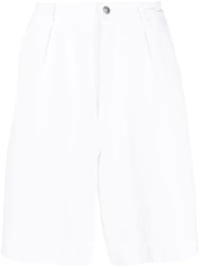 Raf Simons Knee-length Shorts In White