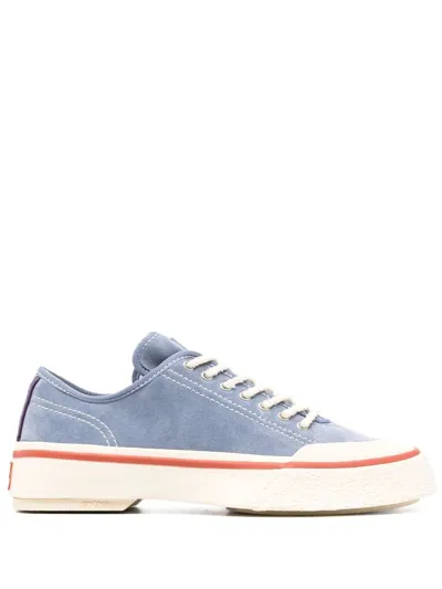 Eytys Laguna Lace-up Sneakers In Blue