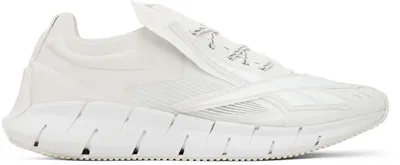 Maison Margiela White Reebok Edition Zig 3d Storm Memory Of Sneakers