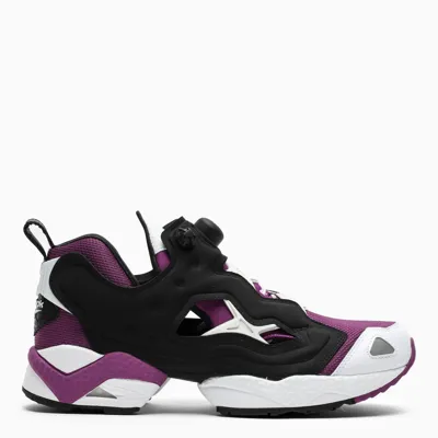 Reebok Instapump Fury 95 Black And Purple Low-top Sneakers