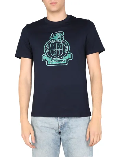 Ballantyne Mens Blue T-shirt