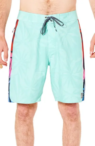 Rip Curl Mirage Double Up Board Shorts In Washed Aqua