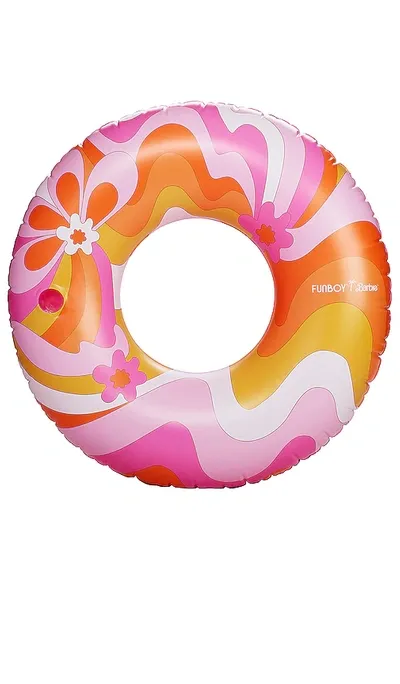 Funboy X Barbie Dream Tube Float In Pink