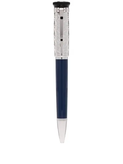 Dunhill Logo-print Detail Pen In Blau