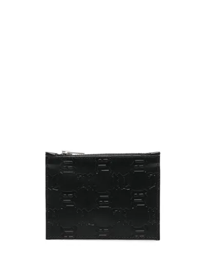 Misbhv Embossed Monogram Cardholder In Black