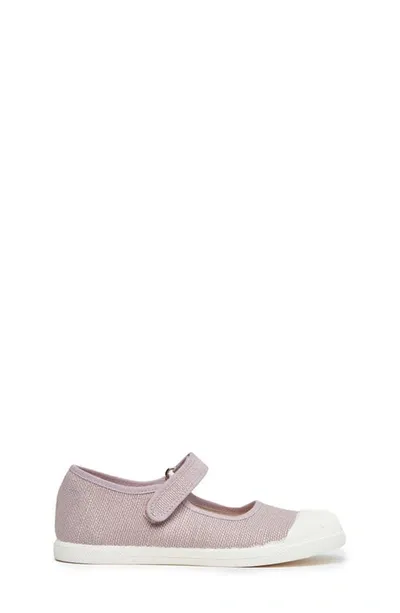 Childrenchic Kids' Mary Jane Canvas Sneaker In Lilac