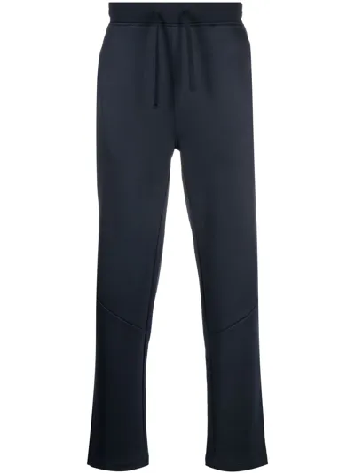 Corneliani Side-stripe Track Pants In Blue