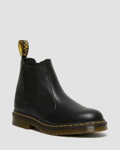 Dr. Martens' 2976 Slip Resistant Leather Chelsea Boots In Black