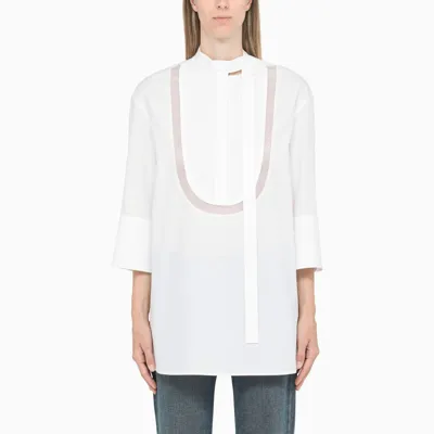 Valentino White Crew Neck Shirt