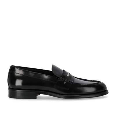 Dsquared2 Black Leather Loafer