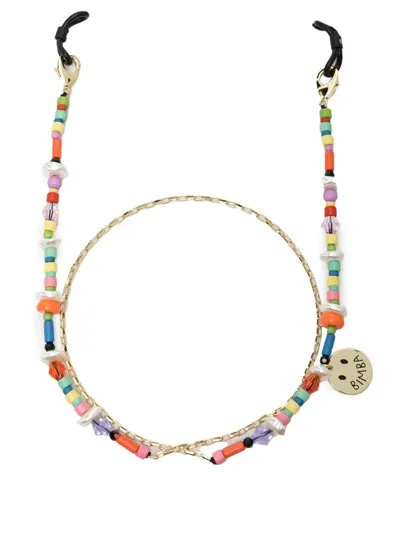 Bimba Y Lola Golden Beads Glasses Chain