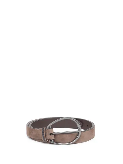 Brunello Cucinelli Belt In Brown