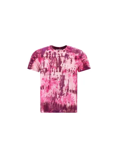 Ami Alexandre Mattiussi Ami Paris Cotton Tie-dye T-shirt In Multicolor