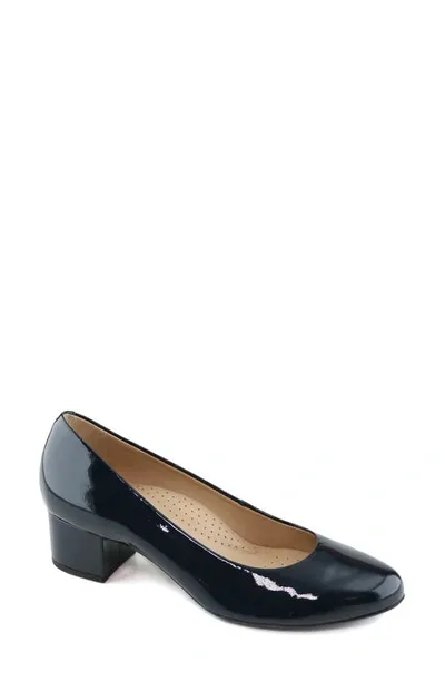 Marc Joseph New York Broad Street Patent Leather Pump In Black