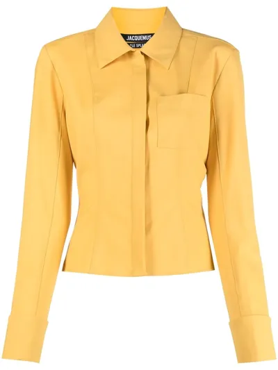 Jacquemus Orange 'la Chemise Pina' Shirt