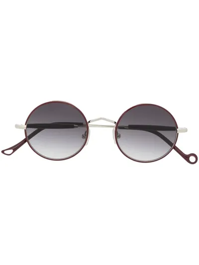 Eyepetizer Quatre Bordeaux Sunglasses In Burgundy