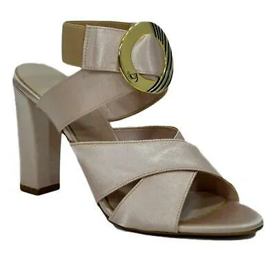 Pre-owned Byblos Sandale Elegante Frau Mod. Sandals Round Zubehör 2wa0042 Nackt