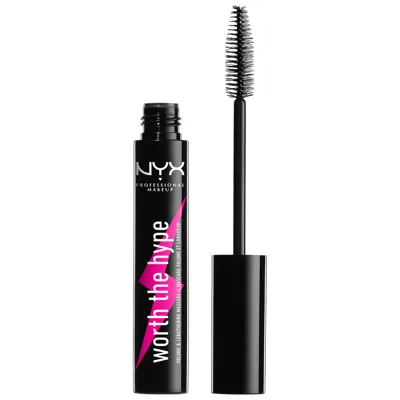 Nyx Professional Makeup Worth The Hype Mascara (various Shades) - Black