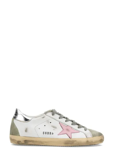 Golden Goose Superstar Shoes In White